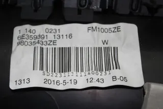 Türverkleidung Türpappe vorne links 98035433ZE Peugeot 508 I 8D Bj.16 - Bild 6