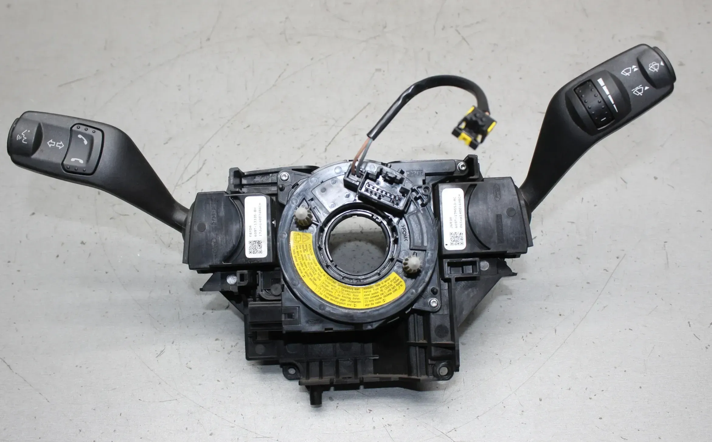 Lenkstockschalter Schleifring Wickelfeder 6G9T-13N064-DF Ford Galaxy II WA6 Bj06 - Bild 1