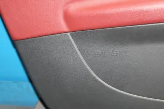 Türverkleidung Türpappe vorne links Leder Rot Volvo C30 D4 Facelift Bj.11 - Bild 5