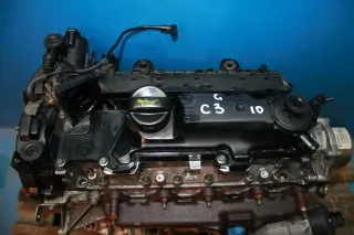 Diesel Motor 50 kW code 10FDAX 8HZ Citroen C3 II 1.4 HDi Bj.10 - Bild 3