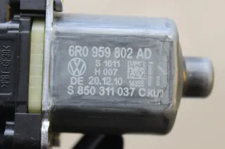 Fensterheber Motor mit Gestänge vorne rechts 6R0959802AD VW Polo V 6R Bj.11 - Bild 7