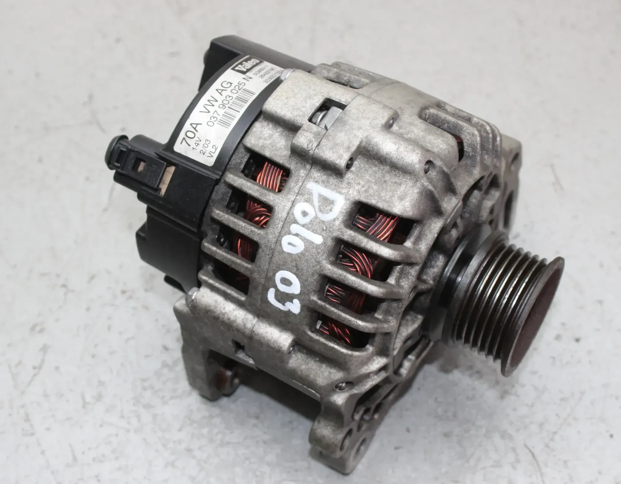 Lichtmaschine 70A Generator 037903025N VW Polo 9N 1.4 16V Bj.03 - Bild 1