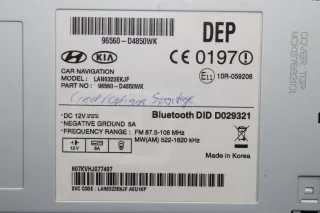 NAVI Autoradio Navigation Bluetooth LAN6323EKJF 96560-D4850WK, KIA Optima JF - Bild 7