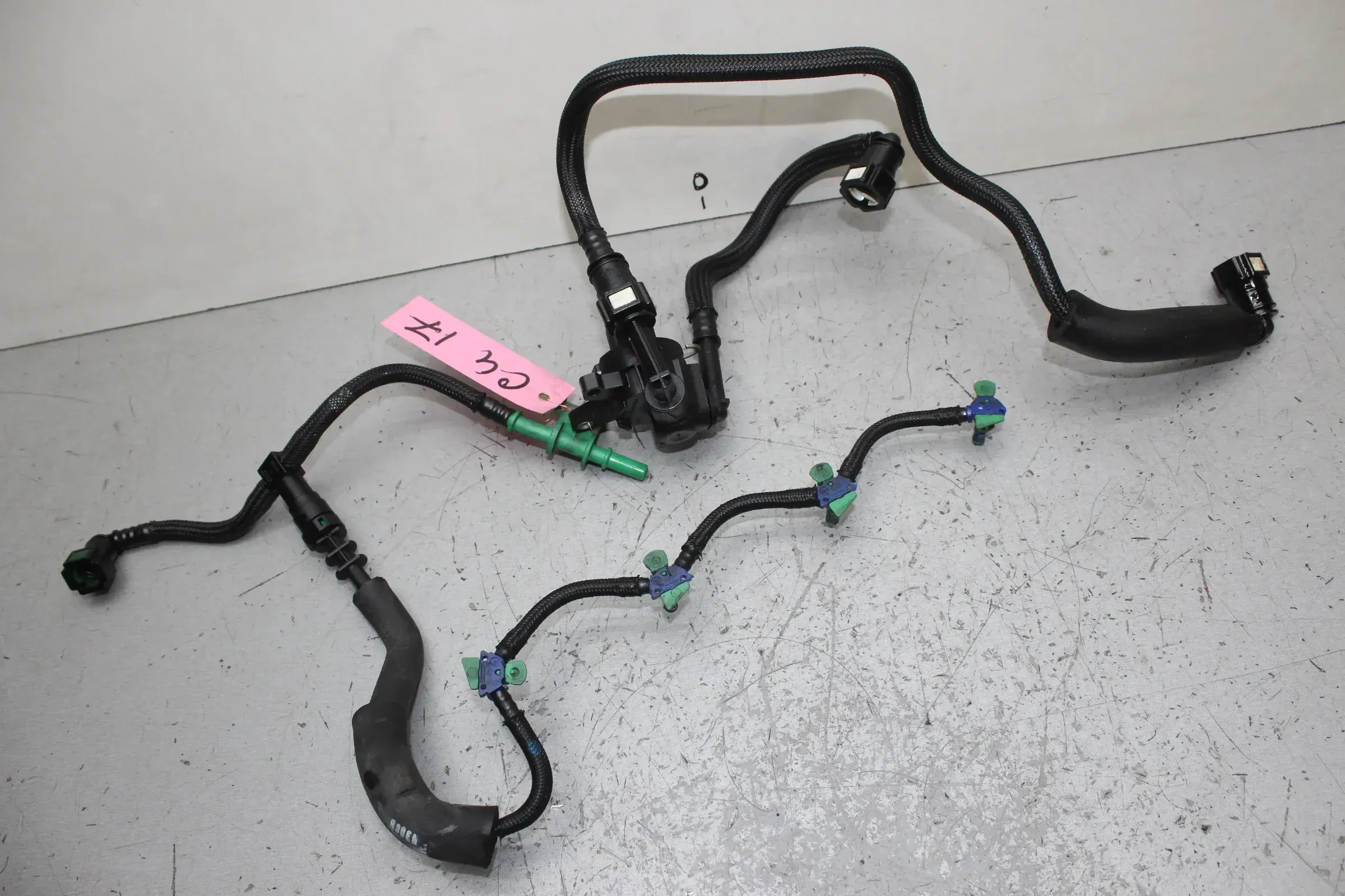 Rücklaufleitung Kraftstoffleitung Leitung Sensor 81CP38-01 Citroen C4 II 1.6 HDi - Bild 1