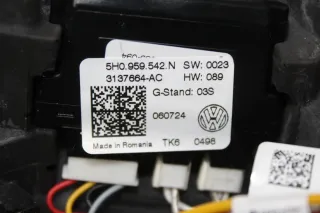 VW Golf 8 VIII Leder Lenkrad 5H0419093, 5H0959542N ohne Anbauteile - Bild 3