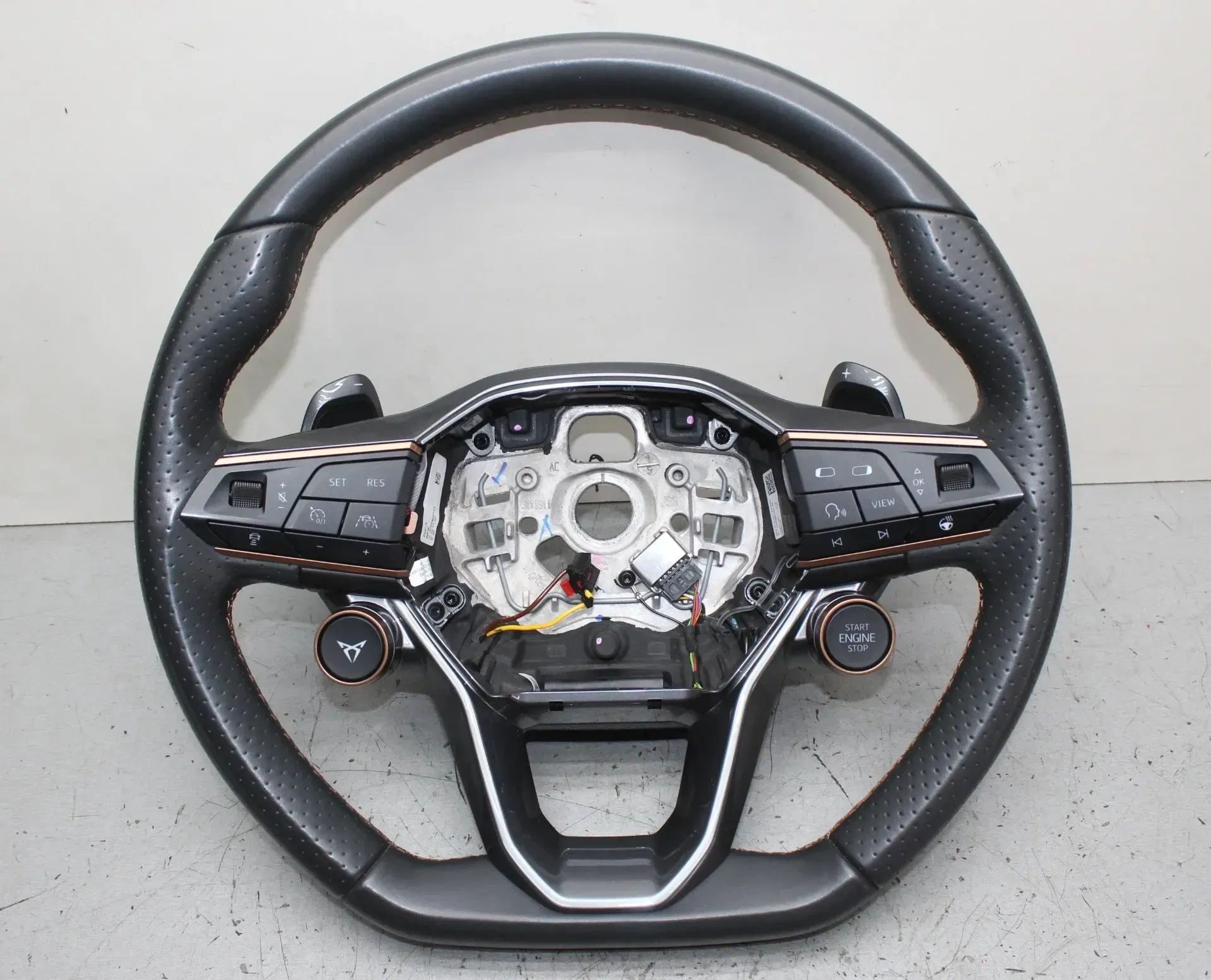 Cupra Formentor Seat Leon Multifunktion Leder Lenkrad beheizt 5FA419091FP XEY - Bild 1
