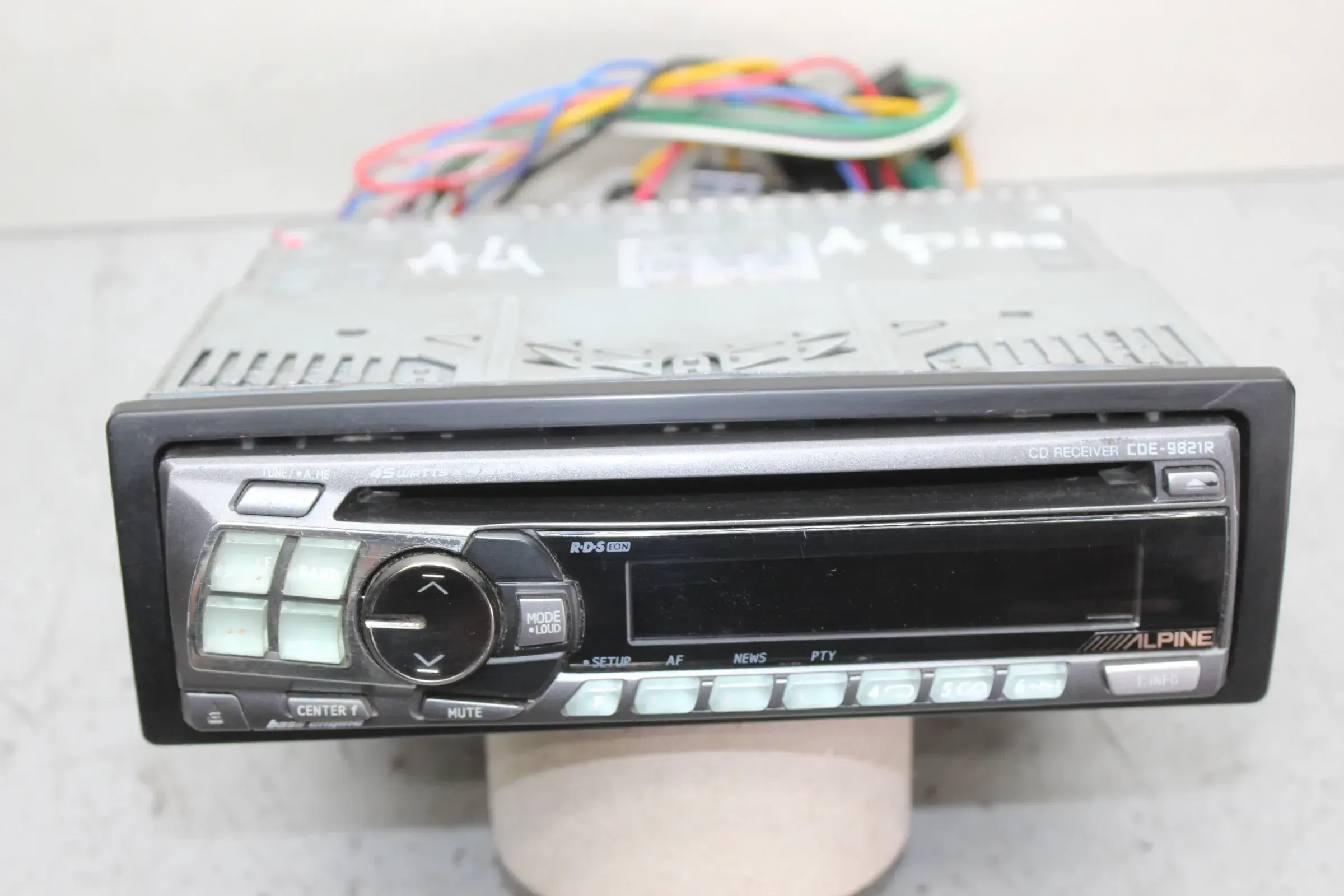 Alpine CD Receiver CDE 9821R 1-DIN Autoradio Radio CD Player - Bild 1