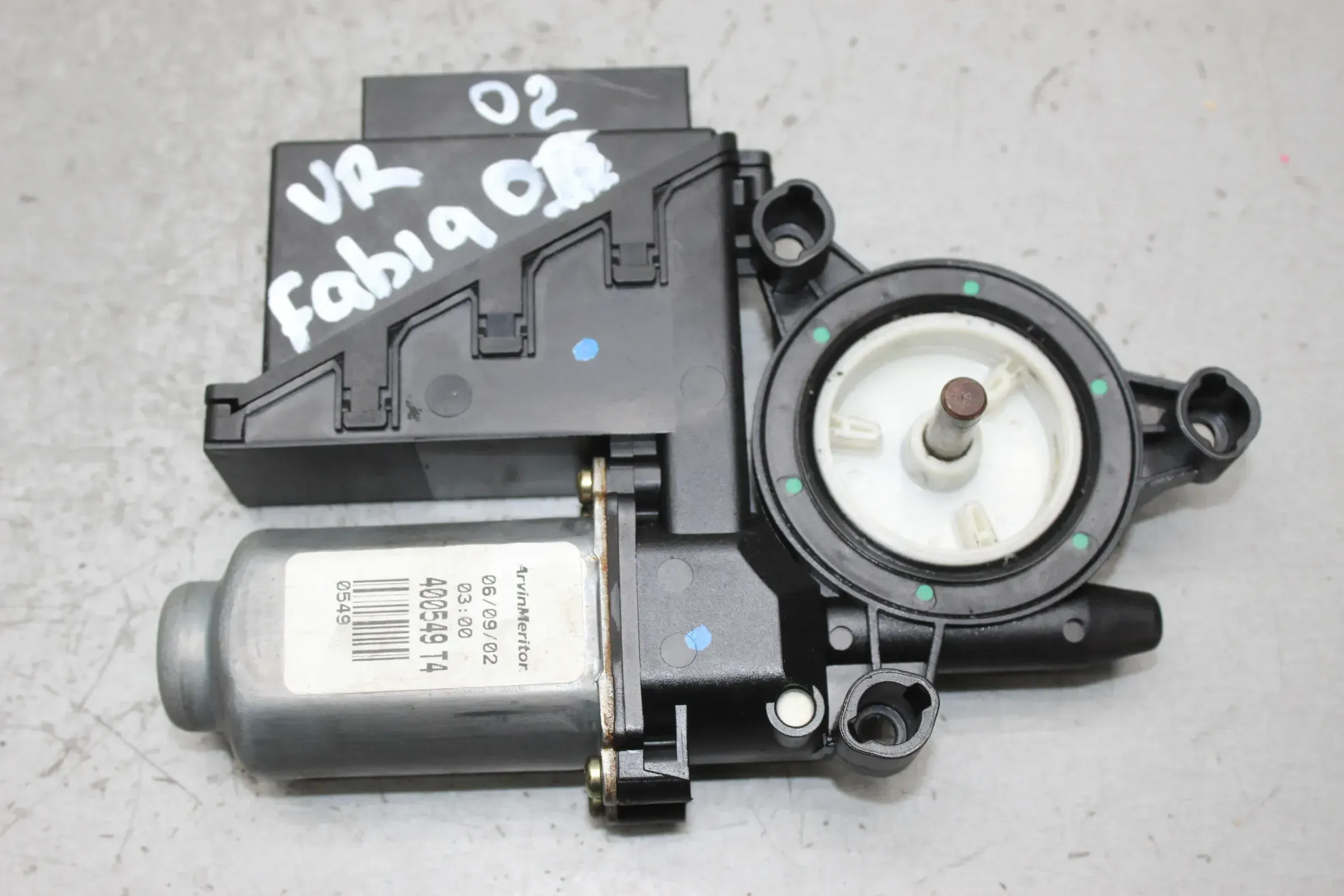 Fensterhebermotor vorne rechts 6Q1959802 Skoda Fabia I 6Y Bj.02 - Bild 1