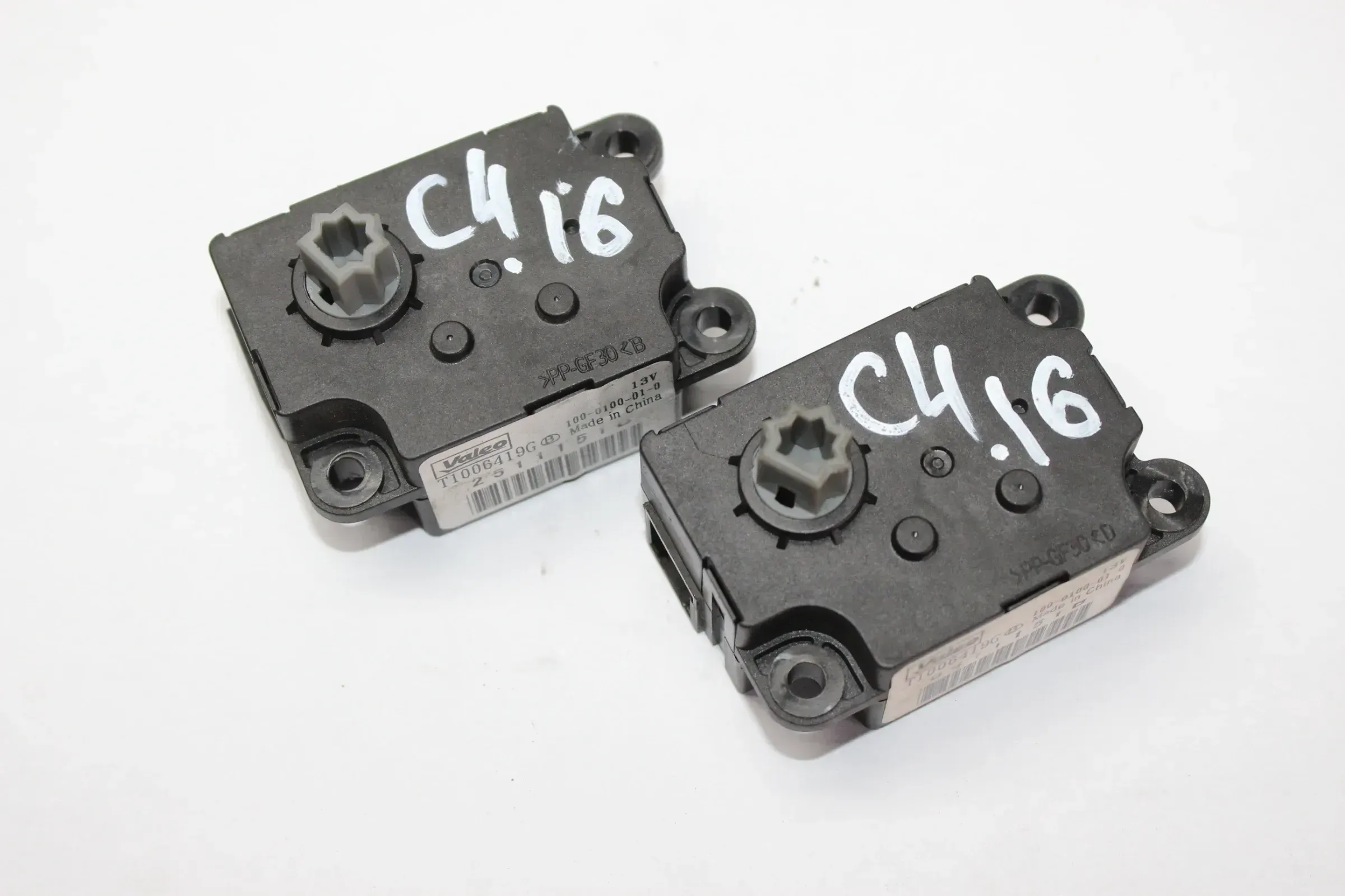 2x Stellmotor Klima Heizung T1006419G Citroen C4 II NC Bj.16 - Bild 1