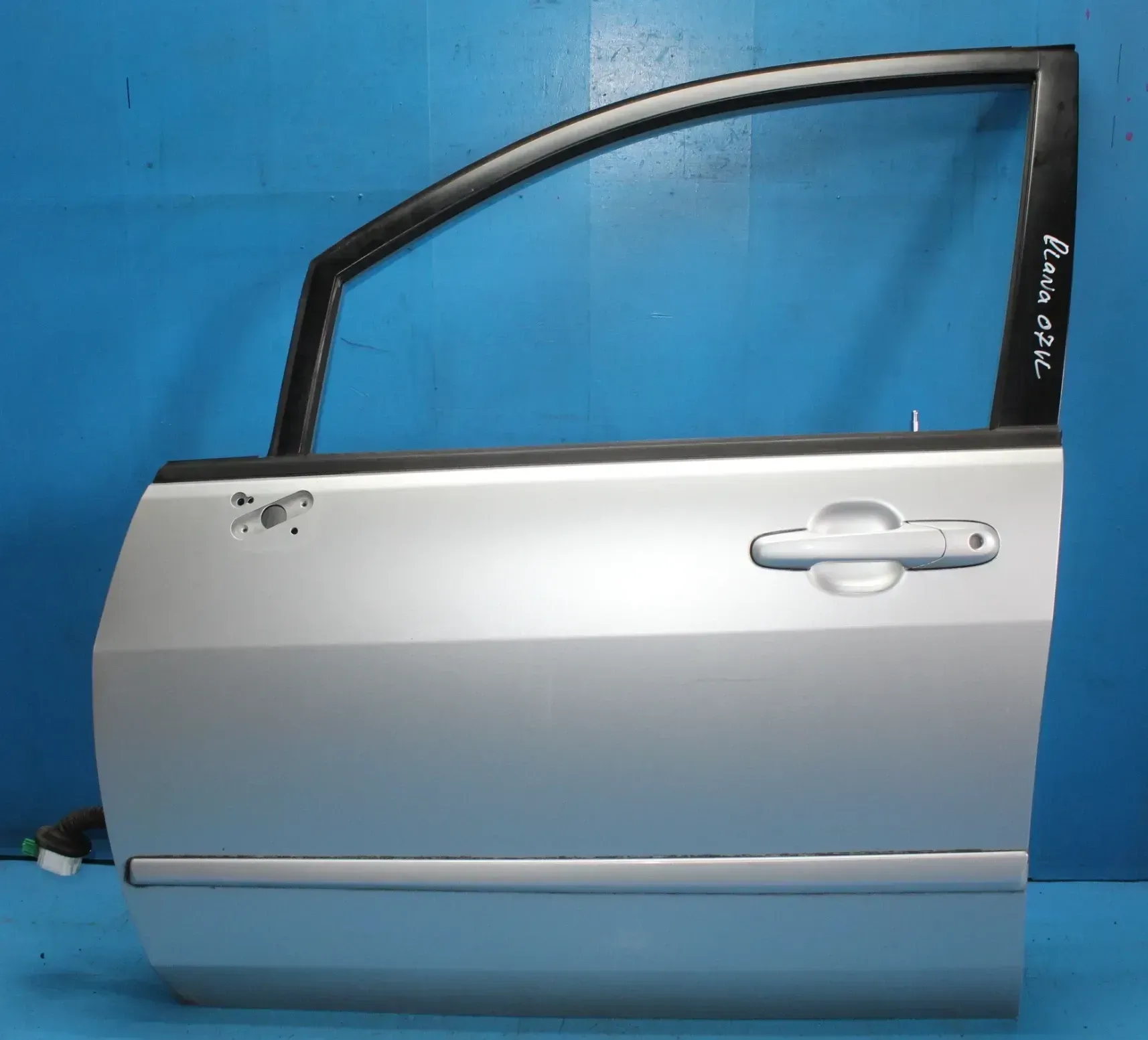 Fahrertür Tür mit Türscheibe vorne links Silber, Z2S Suzuki Liana ER Bj.07 - Bild 1