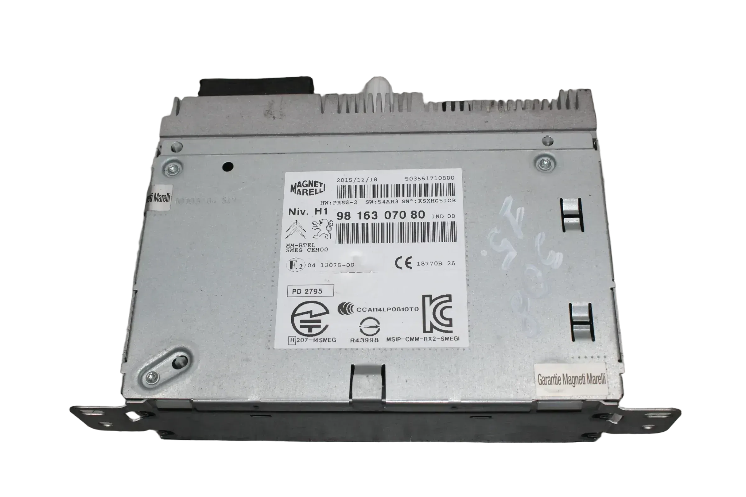 Navi Rechner Navigationssystem Autoradio 9816307080 Peugeot 308 II SW Bj.15 - Bild 1