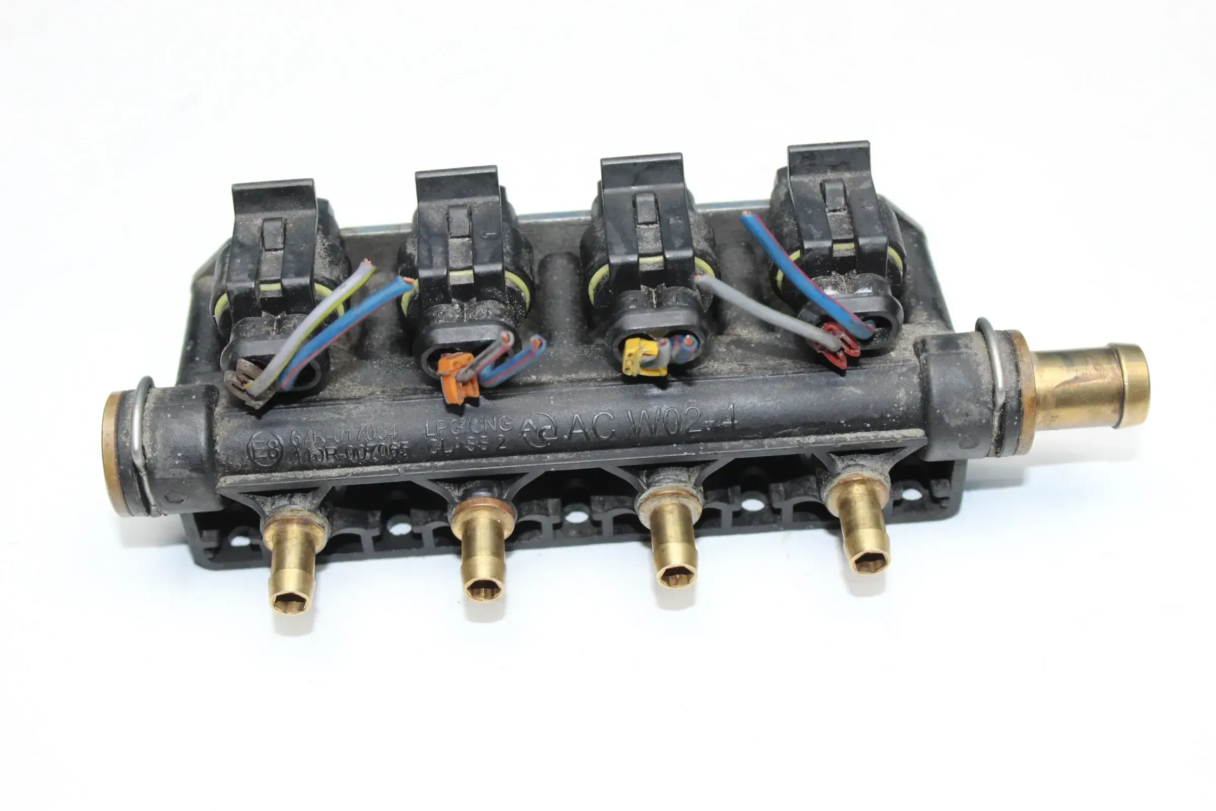 Einspritzleiste 67R-017064 LPG CNG Class 2 Autogas 4-Zylinder AC W02-4 Audi A4 B5 8D 1.8 - Bild 1