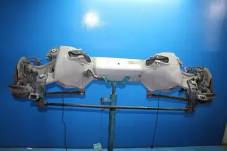 Peugeot 407 Bj.06 Hinterachse Achsträger Achsschenkel Radnabe Bremssattel hinten - Bild 2