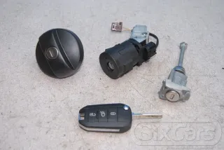 Peugeot 208 Bj.14 Zündschloss Schlüssel Tankverschluss Lesespule 9663123380 - Bild 1