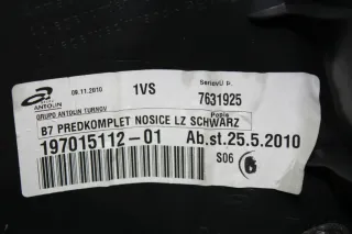 VW Passat 3C B7 Bj.11 Türverkleidung Türpappe hinten links 3AE867211 - Bild 4