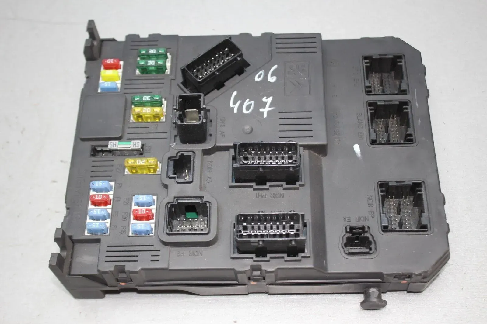 Sicherungskasten BSI Steuergerät 9662463380 Peugeot 407 6D Bj.06 - Bild 1