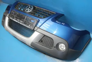 Stoßstange Stoßfänger NSW Kühlergrill vorne LA5K VW Cross Polo IV 9N3 Bj.07 - Bild 1