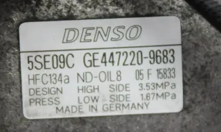 defekt Klimakompressor Kompressor 447220-9683 Smart Forfour 454 1.1 Bj.04 - Bild 6