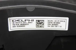 Multifunktion Lenkrad Modul 98096592ZD 96764017ZD Citroen C4 Picasso II Bj.17 - Bild 7