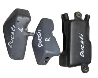 3x Entlüftungsbehälter Behälter Luftkasten Luftdose Ducati Monster 750 Bj.2001 - Bild 1