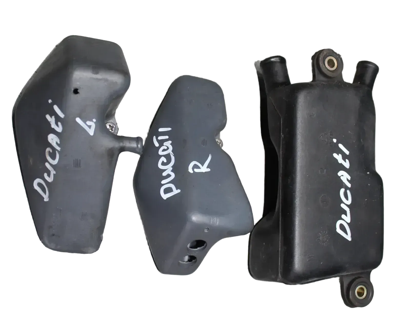 3x Entlüftungsbehälter Behälter Luftkasten Luftdose Ducati Monster 750 Bj.2001 - Bild 1