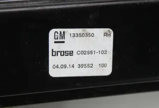 Fensterheber Motor Gestänge vorne rechts 13350350, 20951582 Opel Adam M13 Bj.14 - Bild 3