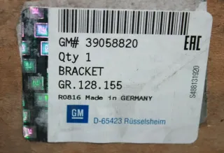 39058820 Original GM Halter Lang + Kurz Abnehmbarer Fahrradträger Rahmenhalter - Bild 4