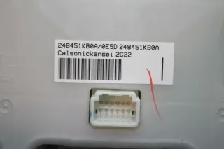 Klimabedienteil Heizung Regler 248451KB0A Nissan Juke F15 1.5 dCi Bj.12 - Bild 5
