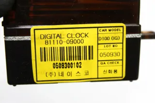 Digitaluhr Uhr 81110-09000 SsangYong Kyron Bj.06 - Bild 4