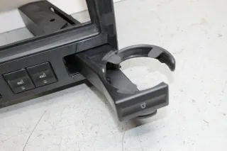 Verkleidung mit Uhr Sitzheizung Schalter Becherhalter Ford Mondeo III BWY Bj.01 - Bild 4
