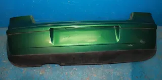VW Polo IV 9N Bj.03 Stoßstange Stoßfänger hinten grün 6Q6807421 - Bild 1