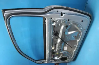 Tür Türscheibe Fensterheber vorne rechts Silber LA7W VW Polo IV 9N 2-türig Bj.04 - Bild 9
