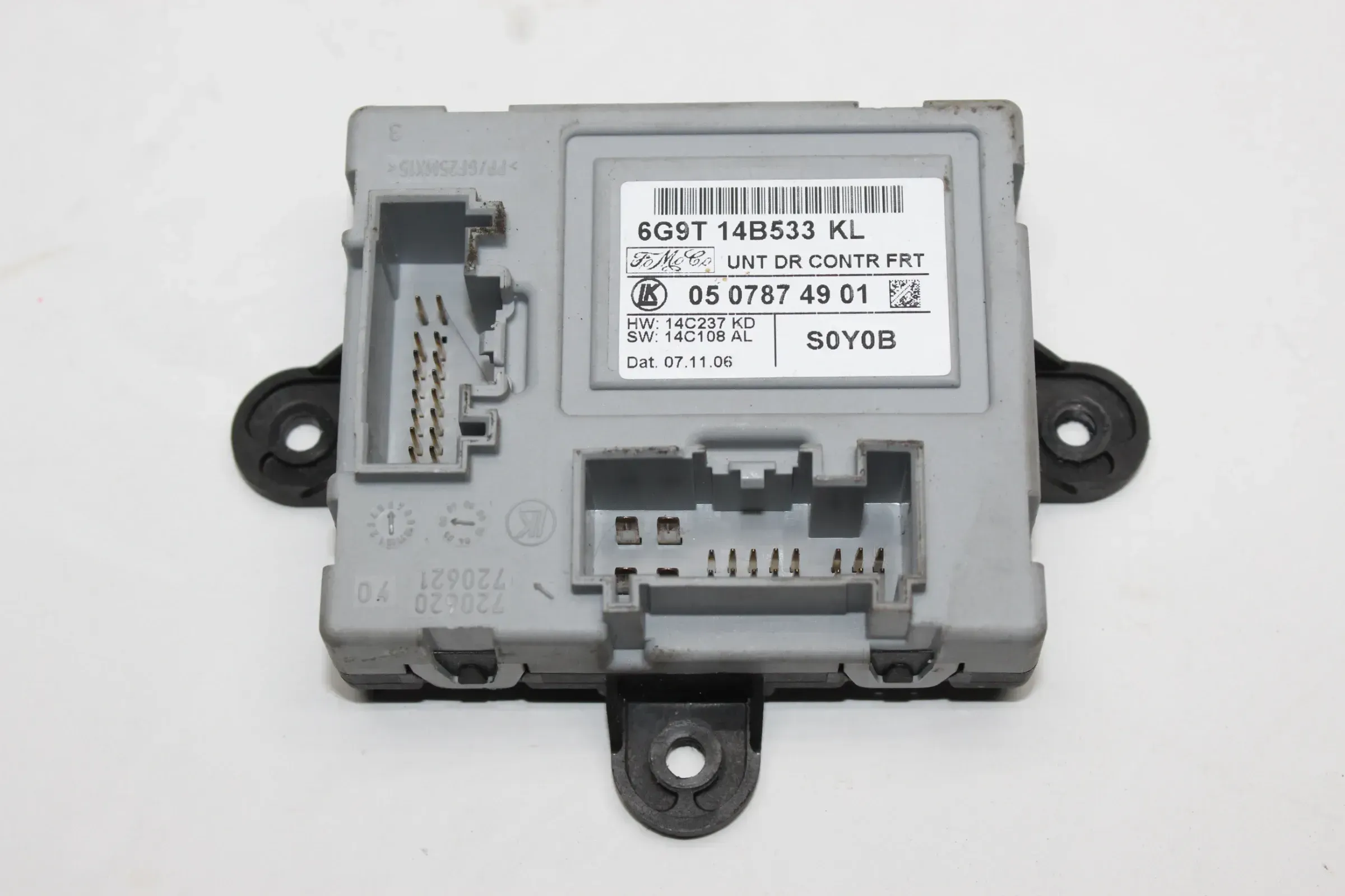 Türsteuergerät Steuergerät vorne rechts 6G9T14B533KL Ford Galaxy II WA6 Bj.06 - Bild 1