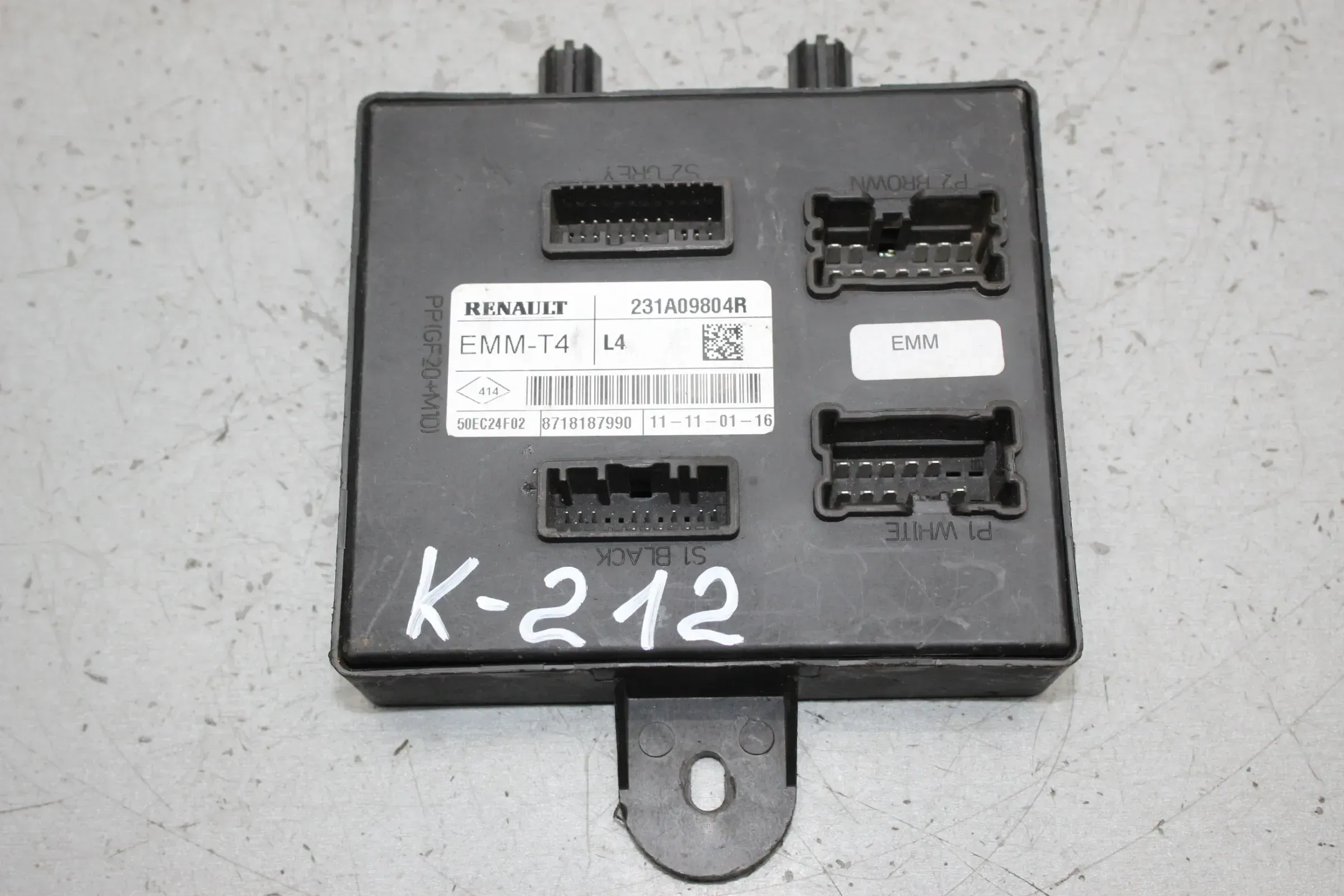 Renault Twingo Smart Forfour III Modul EMM-T4 Steuergerät 231A09804R - Bild 1