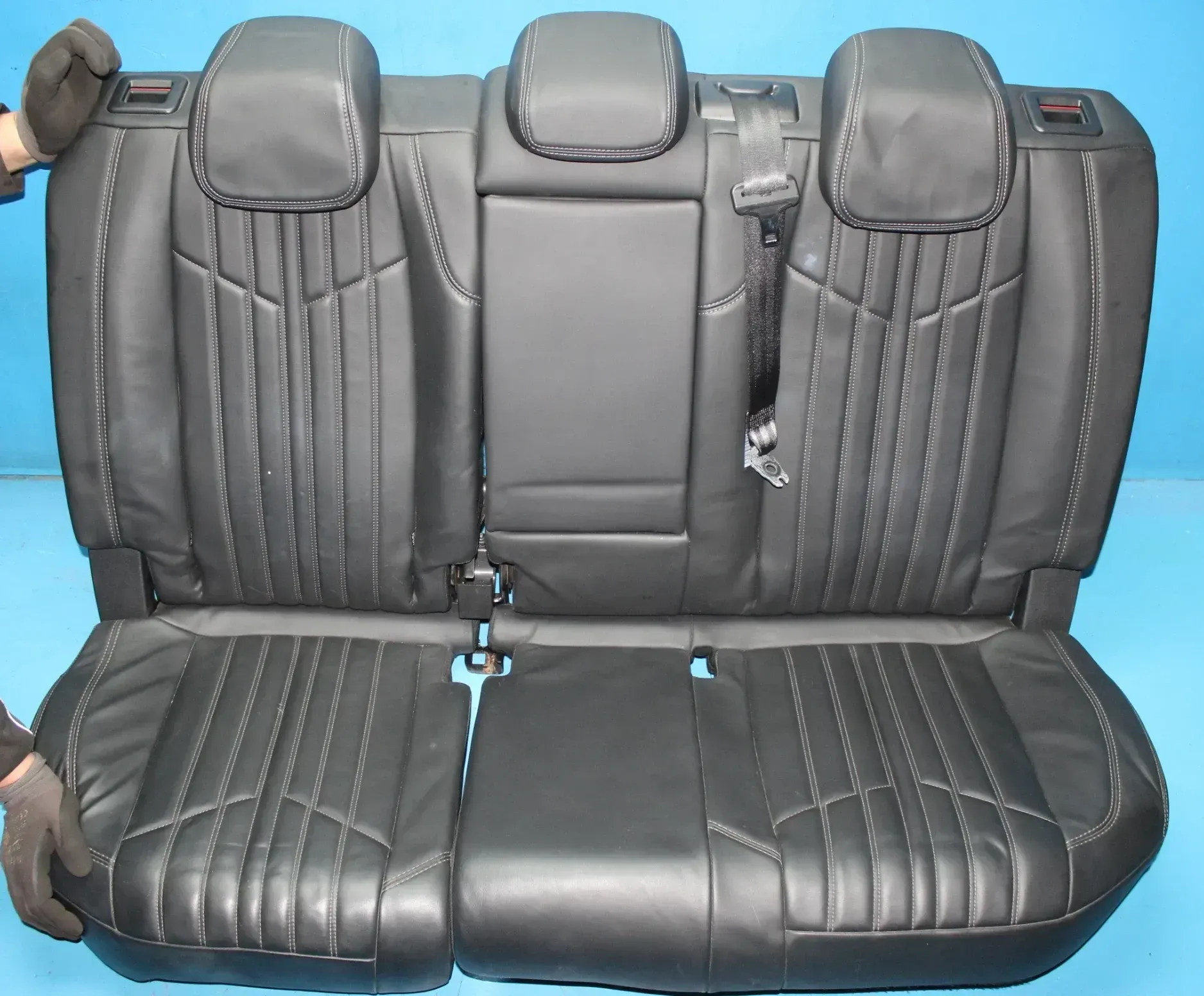 Leder Rücksitz Rücksitzbank Sitz hinten Peugeot 308 II SW Bj.15 - Bild 1