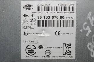 Navi Rechner Navigationssystem Autoradio 9816307080 Peugeot 308 II SW Bj.15 - Bild 2