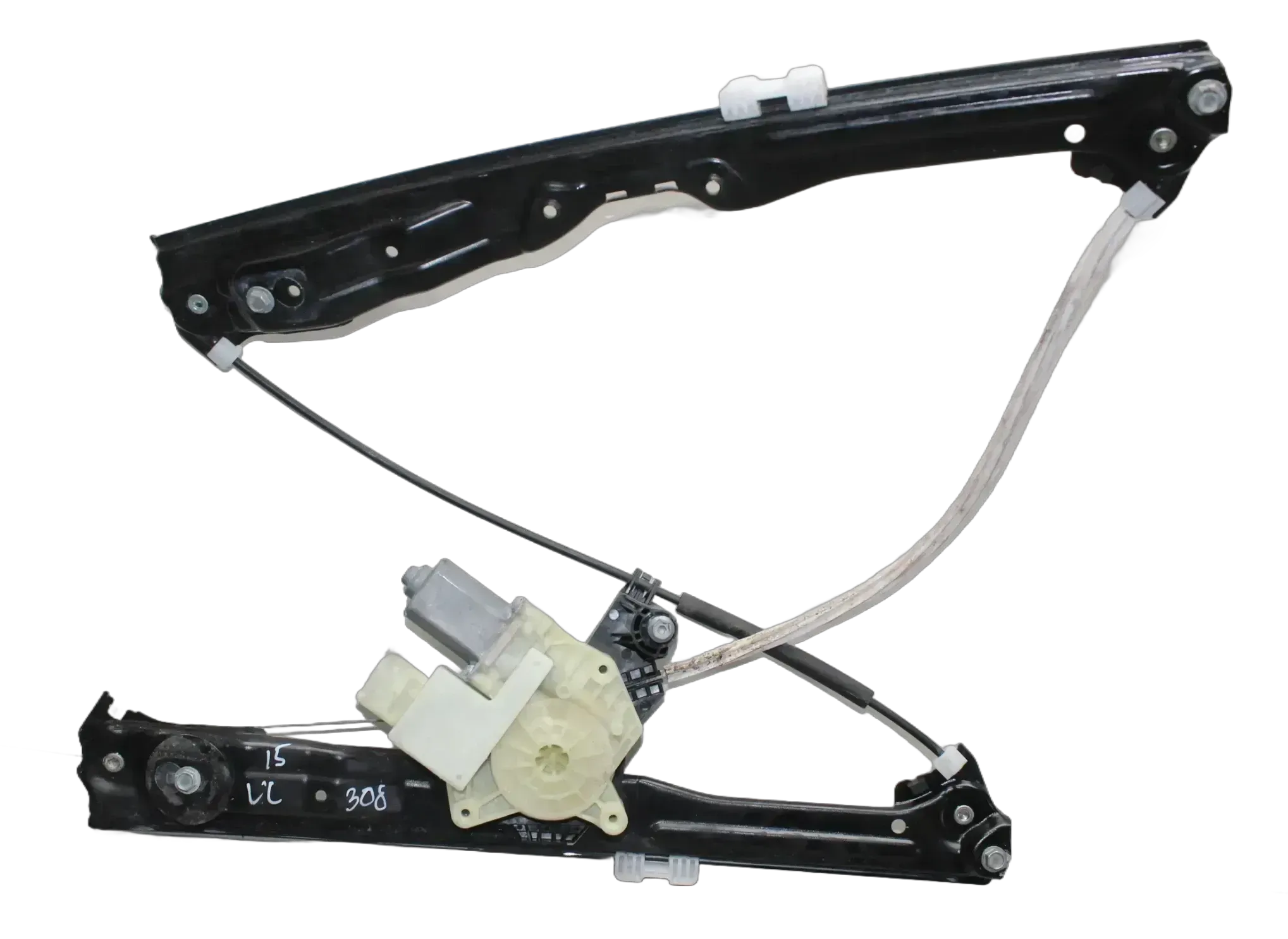 Fensterheber Motor mit Gestänge vorne links 9678189880 Peugeot 308 II SW Bj.15 - Bild 1