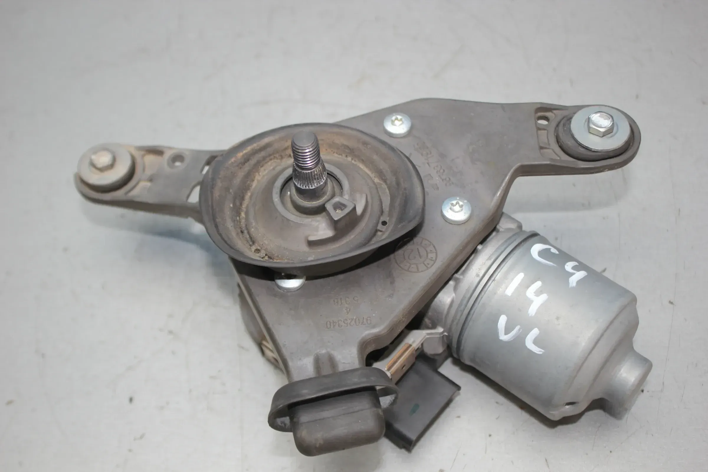 Wischermotor vorne links 9676371980 Citroen C4 Grand Picasso II Bj.14 - Bild 1
