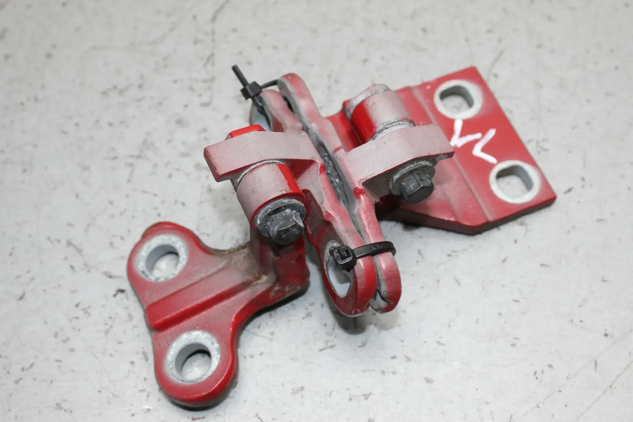 Türscharnier links oben unten 30784887 31218484 Volvo C30 D4 Bj.11 Rot 612 - Bild 1