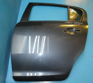 Tür hinten links mit Türscheibe Opel Corsa D 4- türig Bj.10 - Bild 2
