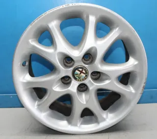 1x Alufelge 15 Zoll 6,5Jx15 ET41.5 Felge LK 5x98 Alfa Romeo 147 Bj.08 (4) - Bild 2