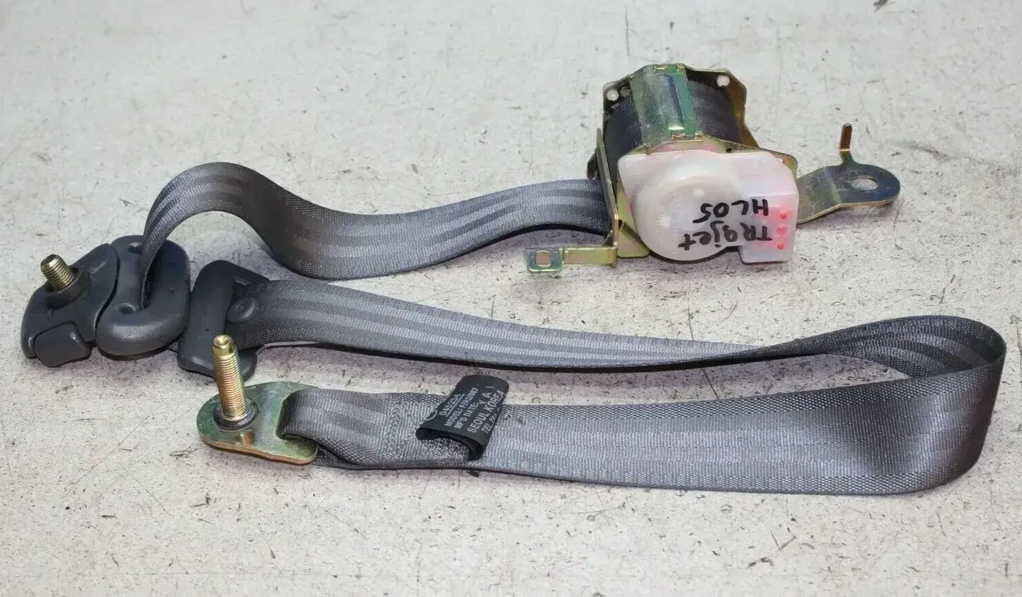 Hyundai Trajet Bj.05 Sicherheitsgurt Gurt hinten links 89810/20-3A010 - Bild 1