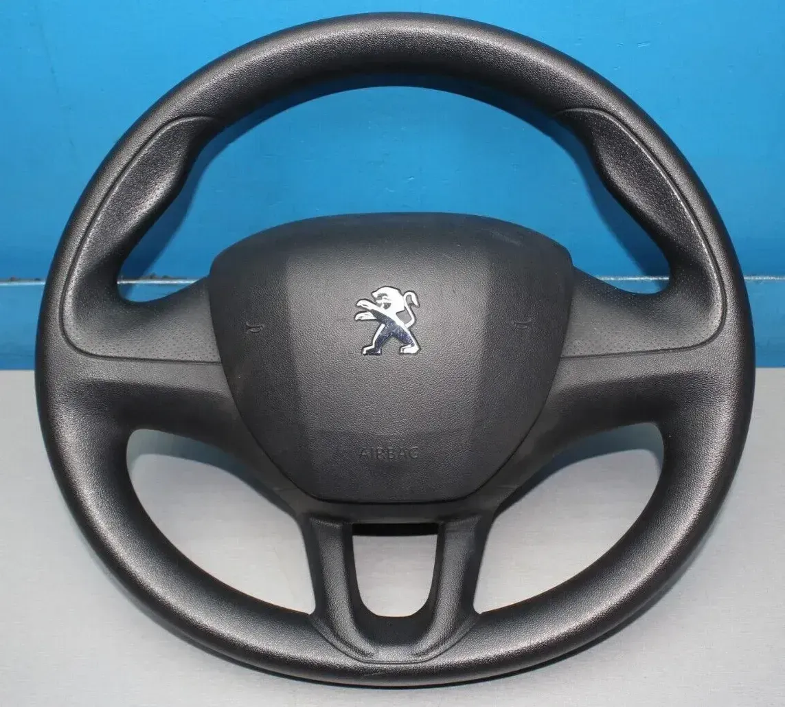 Kunststoff Lenkrad mit Modul 09896728292ZD 98072114ZD Peugeot 208 I Bj.16 - Bild 1