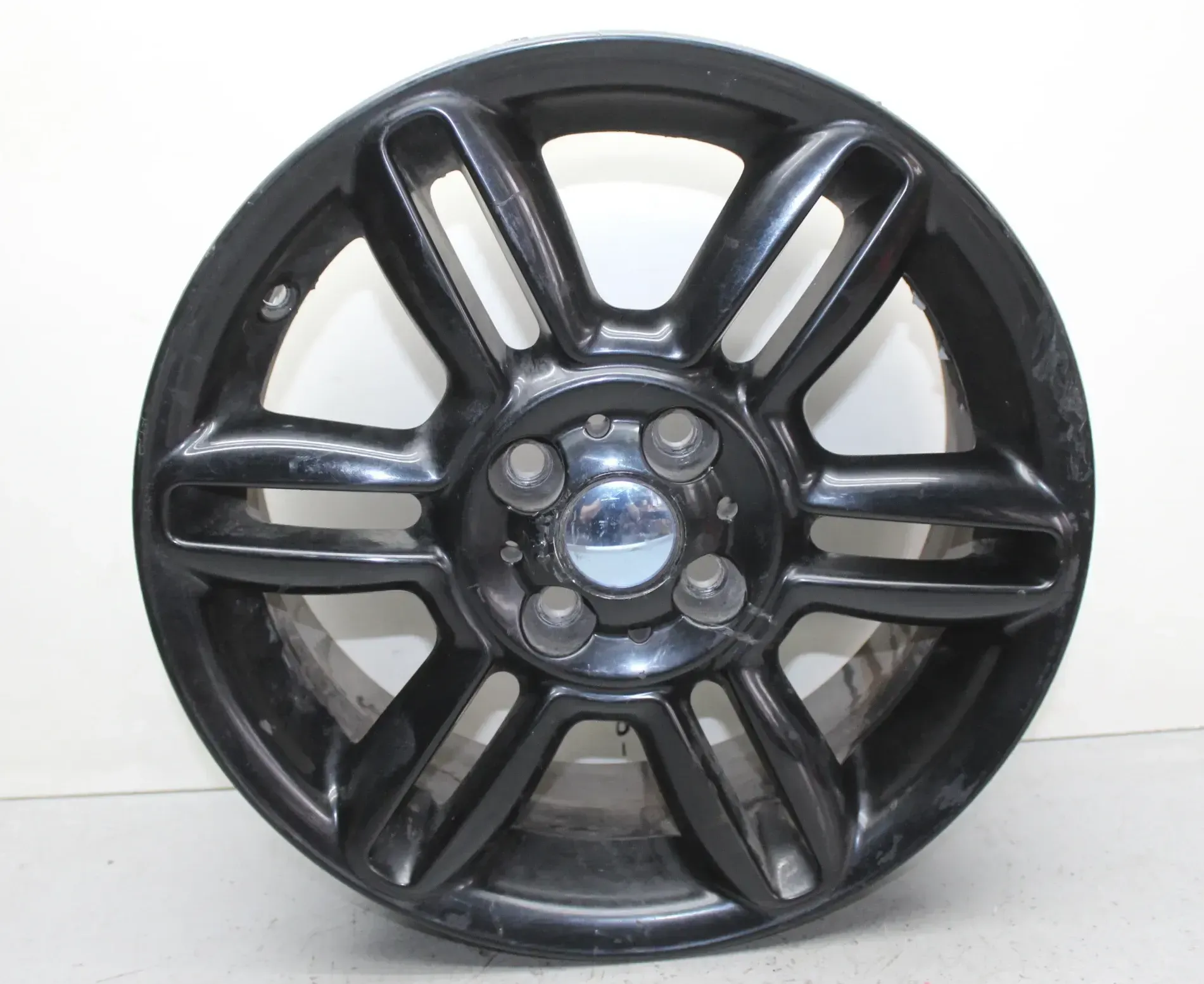 1x Alufelge 6856969 Schwarz 6,5Jx16, LK 4x100, ET48 MINI Cooper R58 Bj.13 (2) - Bild 1