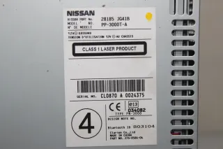 6CD Changer Autoradio Radio Bluetooth CD Player 28185JG41B Nissan X-Trail T31 - Bild 4