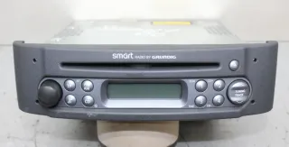 Autoradio CD Grundig 0013416V003, 9184298252 Smart ForTwo 450 MC01 Bj.06 - Bild 1