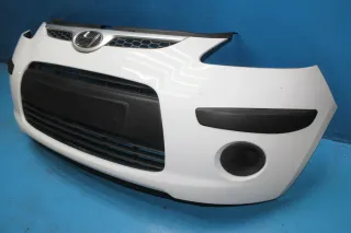Stoßstange Kühlergrill Stoßfänger vorne 86512-0X000 Weiss Hyundai i10 PA Bj.09 - Bild 2