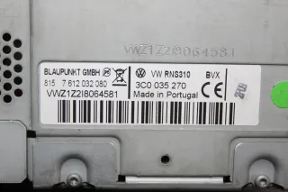 Autoradio NAVI Autoradio CD SD AUX Navigation 3C0035270 VW Passat 3C B6 Bj.06 - Bild 9