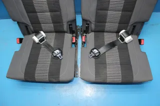 2x Sitz Gurt hinten Kofferraum links rechts 3te Reihe VW Touran 1T1 1T2 Bj.08 - Bild 2