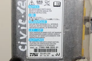 Steuergerät Airbagsteuergerät 77960-SNB-G222-M1 Honda Civic VIII 1.3 FA FD Bj.12 - Bild 3